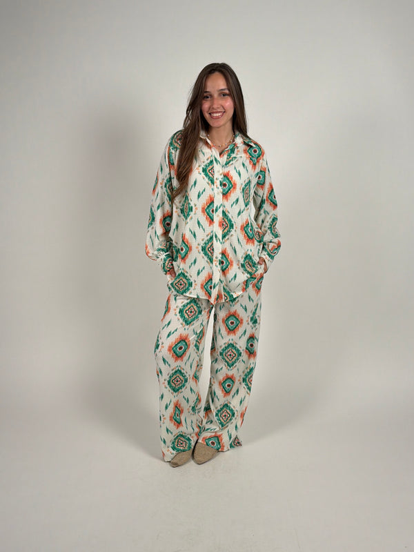 Green geometric relaxed set