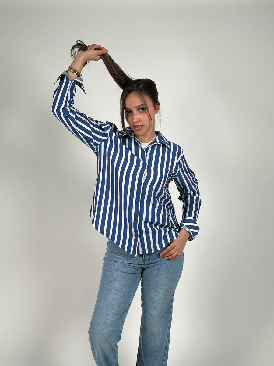 Blue Stripe Classic Shirt