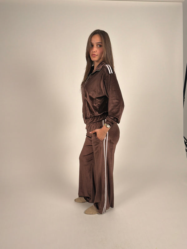 Mocha Stripe Set