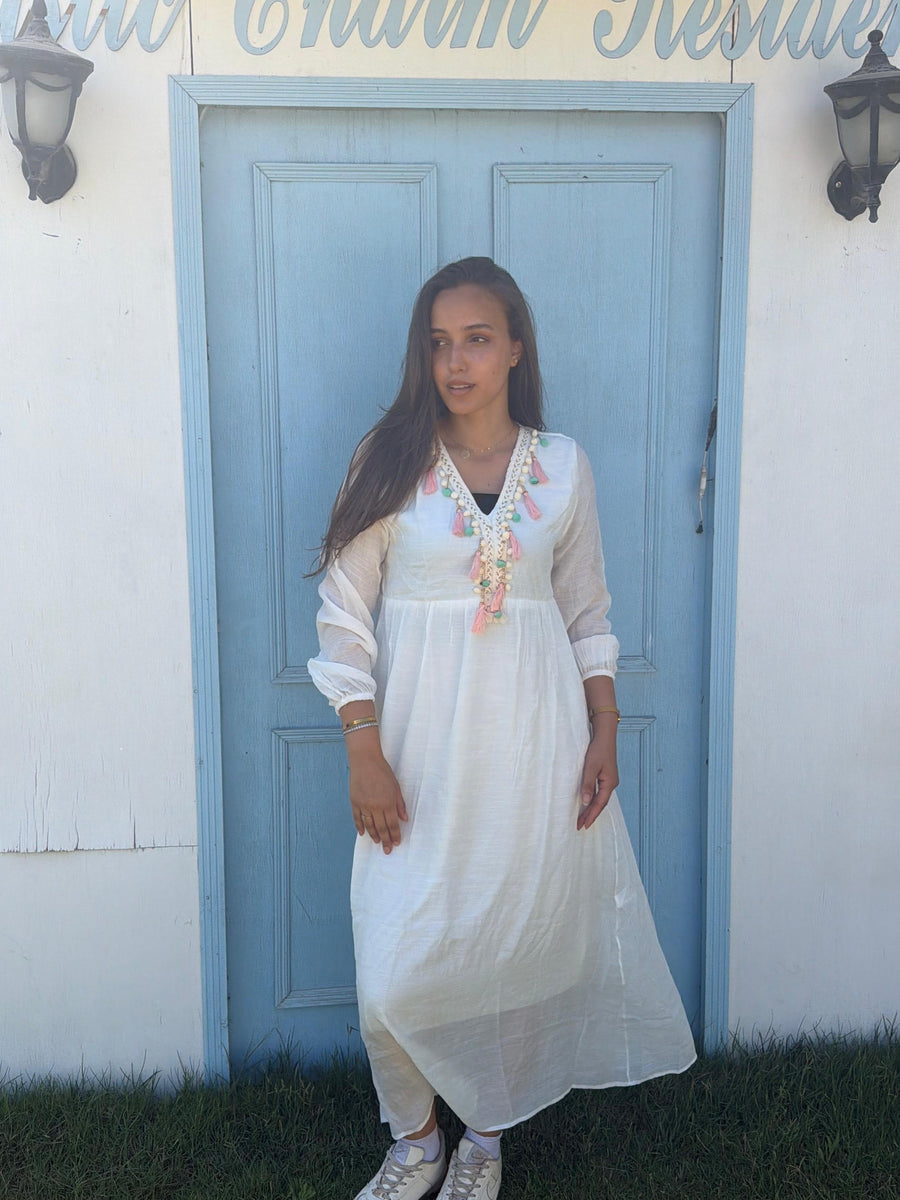 Tassel Breeze Maxi Dress