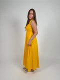 Yellow sunshine maxi dress
