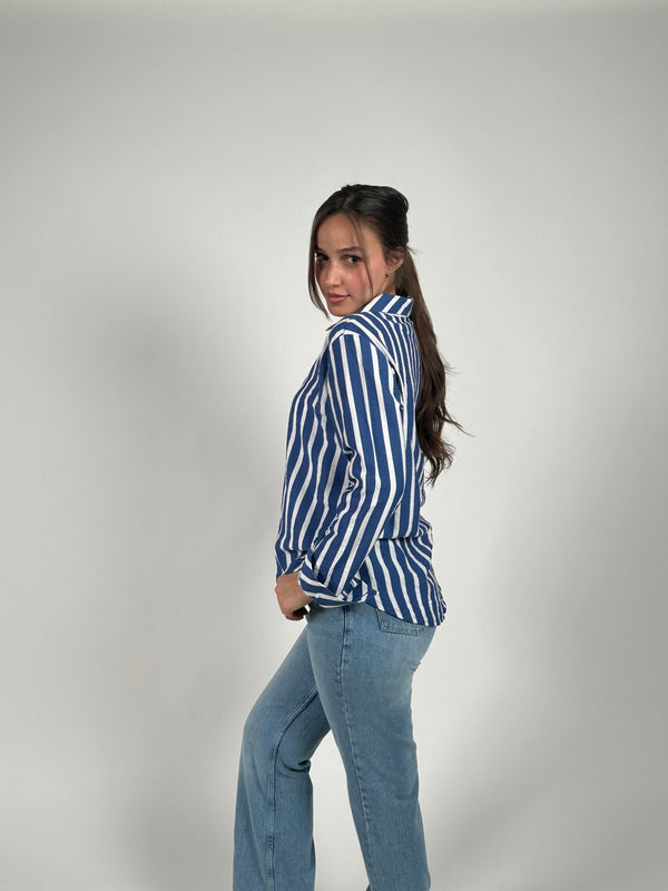 Blue Stripe Classic Shirt