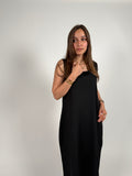 Black basic dress