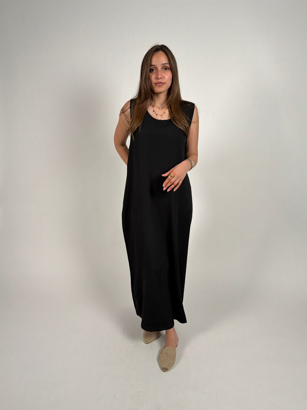 Black basic dress