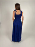 Navy comfort maxi dress
