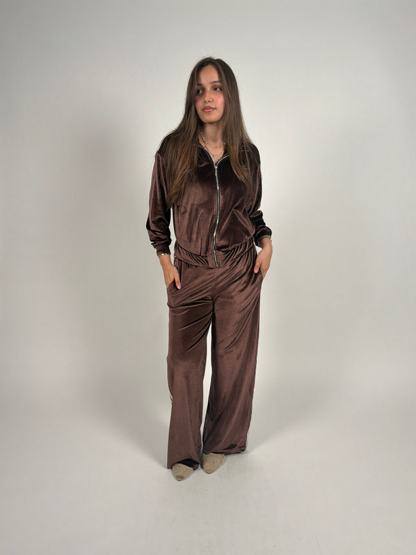 Mocha Stripe Set