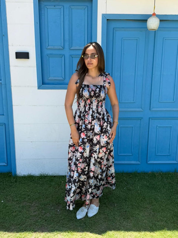 Flora maxi dress