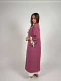 Dusty Rose Boho Cardigan